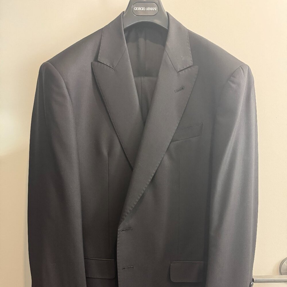 Giorgio Armani Men's Tonal Pinstripe Suit